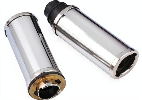 Oil Fill Tube Mr Gasket Chrome Automotive-0