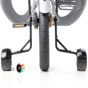 Woouagia Bicycle Training Wheels 4.25 inches Black-0