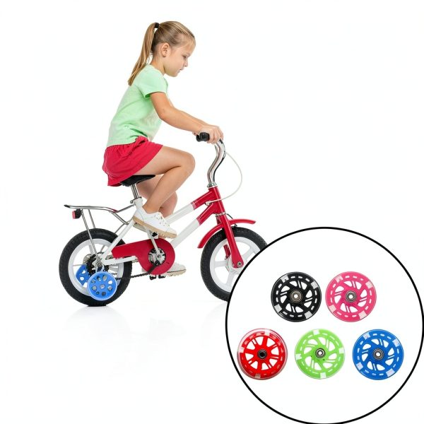 LKEREJOL Bicycle Training Wheels for Kids-6
