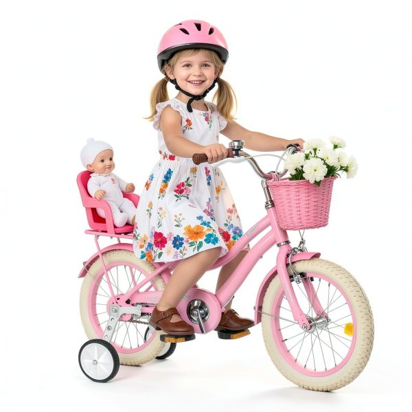 MIDOGAT Training Wheels Silver Steel Design-6