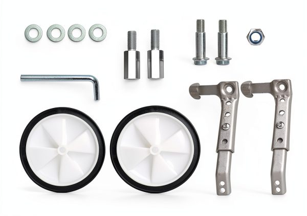 MIDOGAT Training Wheels Silver Steel Design-3