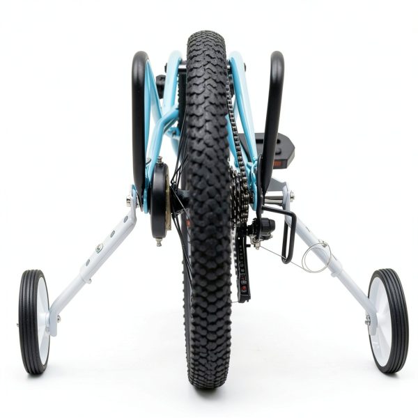MIDOGAT Training Wheels Silver Steel Design-5