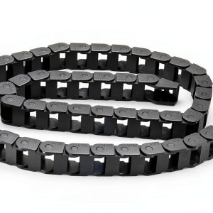 1m Black Plastic Drag Chain Cable Carrier for CNC Router Mill (10mm x 15mm)-0