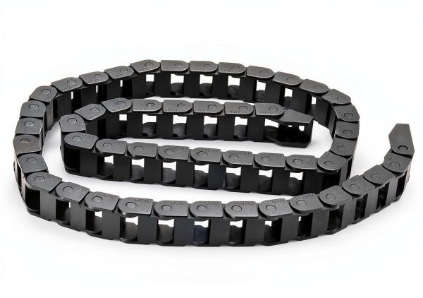 1m Black Plastic Drag Chain Cable Carrier for CNC Router Mill (10mm x 15mm)-0