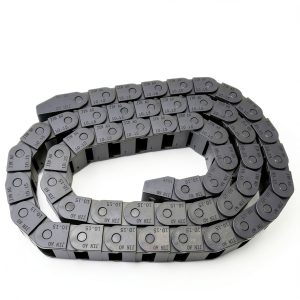 2M 2000mm Black Long Nylon Cable Drag Chain Wire Carrier 10 x 15mm-0
