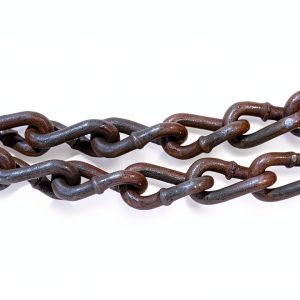 #4 Twist Link Machine Chain Bright Polished 205 LBS Working Load - Rigging (100 FT) | Utility Rigging Misc. Chain-0